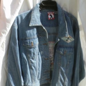 Disney INC Mickey Jean Denim Jacket Unisex